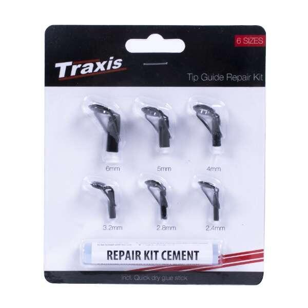 Kit réparation anneaux canne 6pcs avec colle 3/7