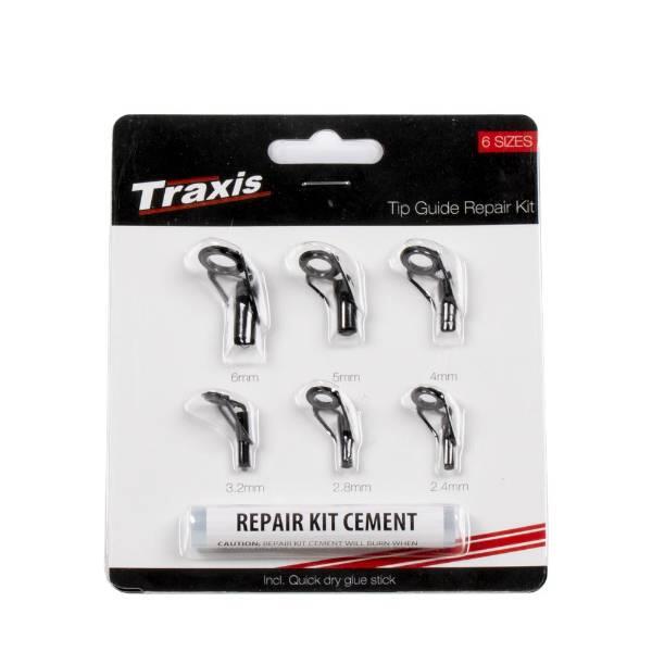 Kit réparation anneaux canne 6pcs avec colle 2/7