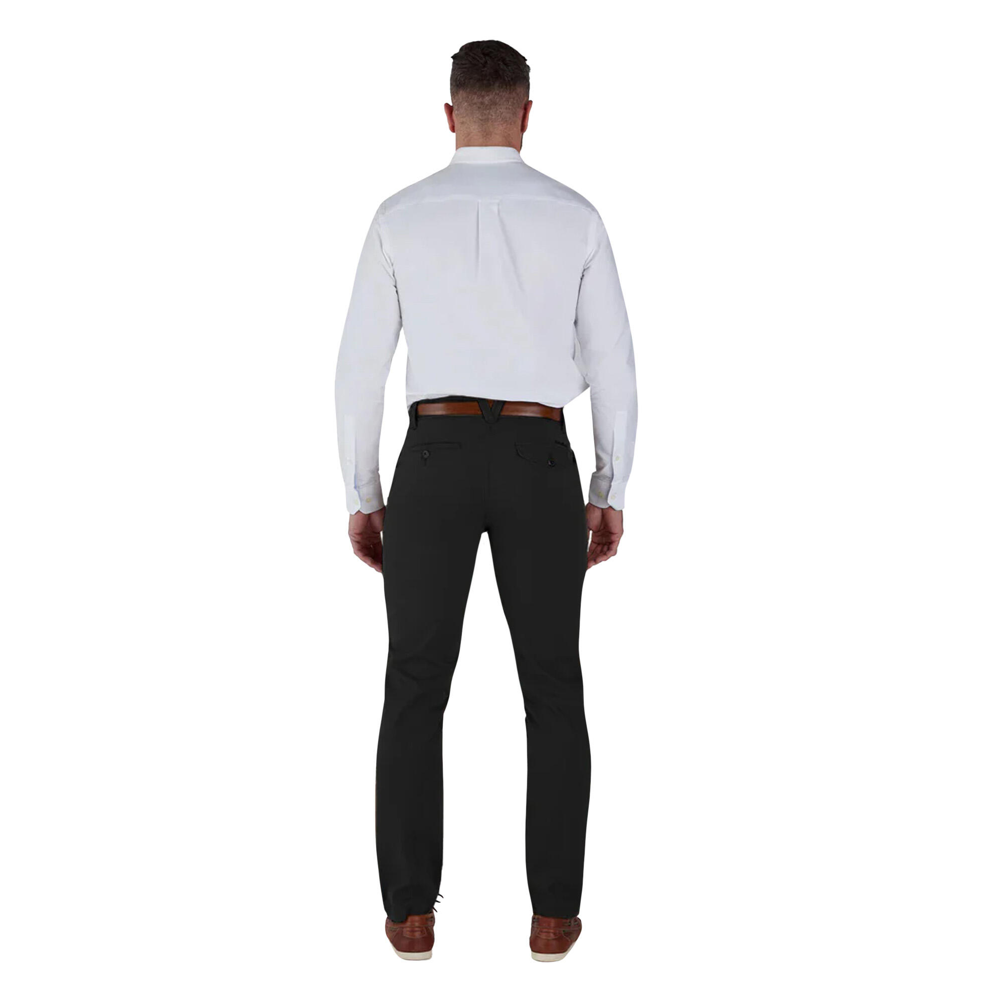 Chino für Herren Schwarz 2/3