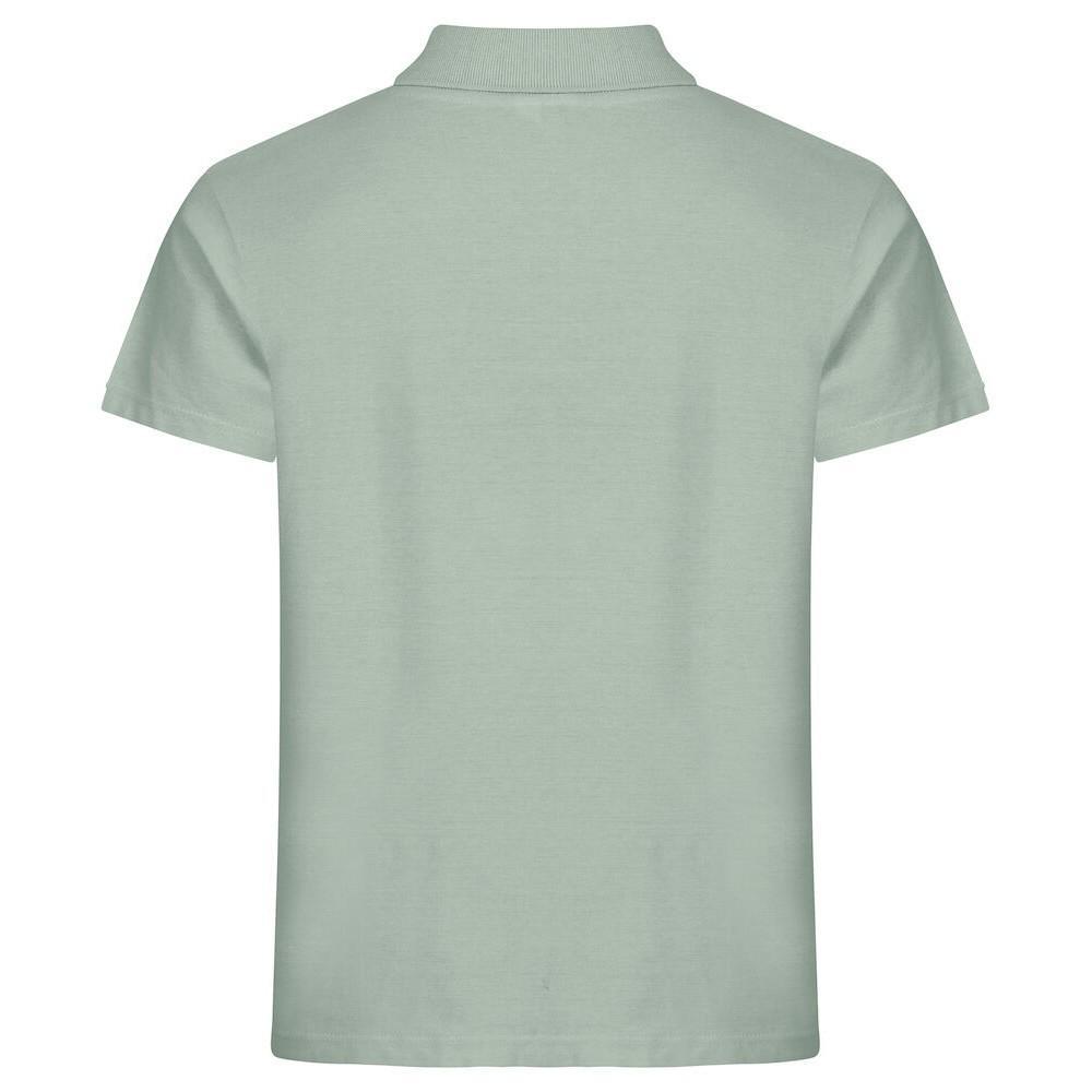 Mens Basic Polo Shirt (Sage Green) 2/4