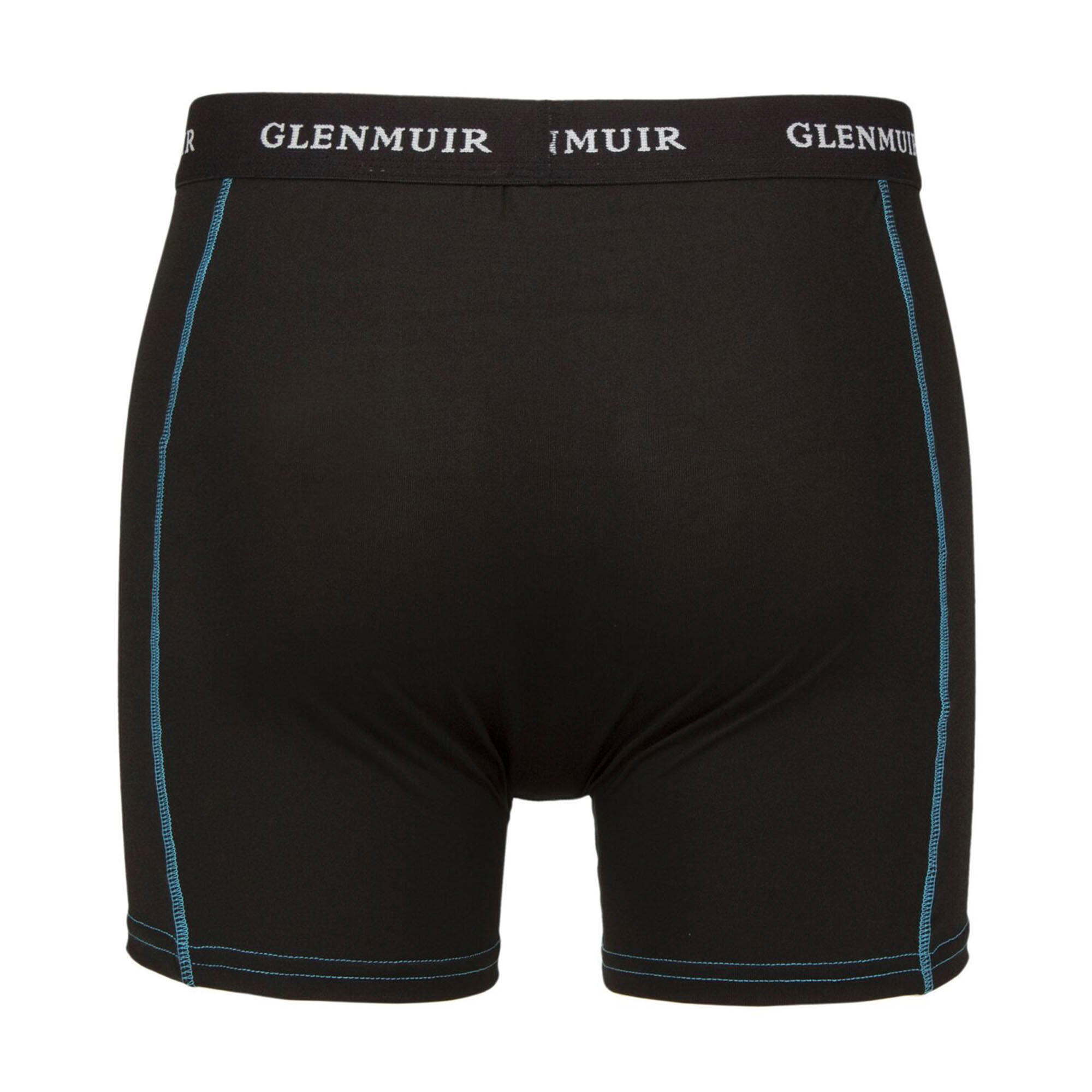 Glenmuir - 2er Pack Herren Performance Boxershorts Atmungsaktiv Sport Fit 3/4