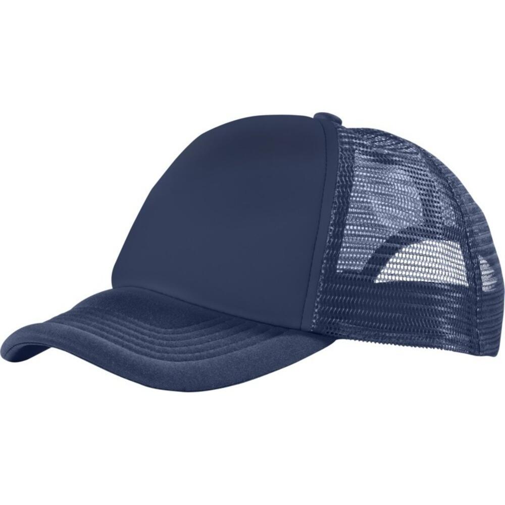 Cappellino Trucker 5 Pannelli Bullet Blu Navy 2/3