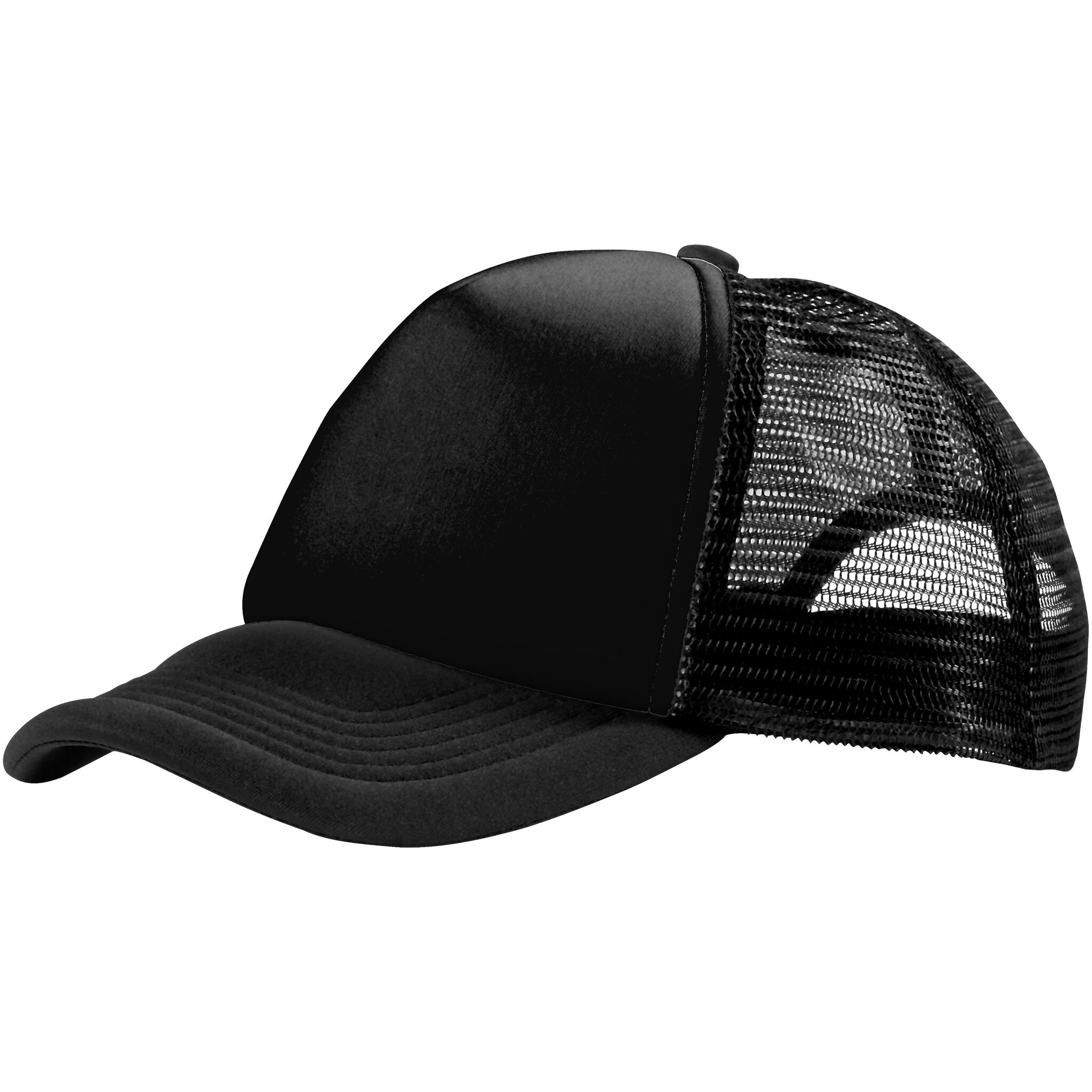 Cappellino Trucker 5 Pannelli Bullet Nero 2/3