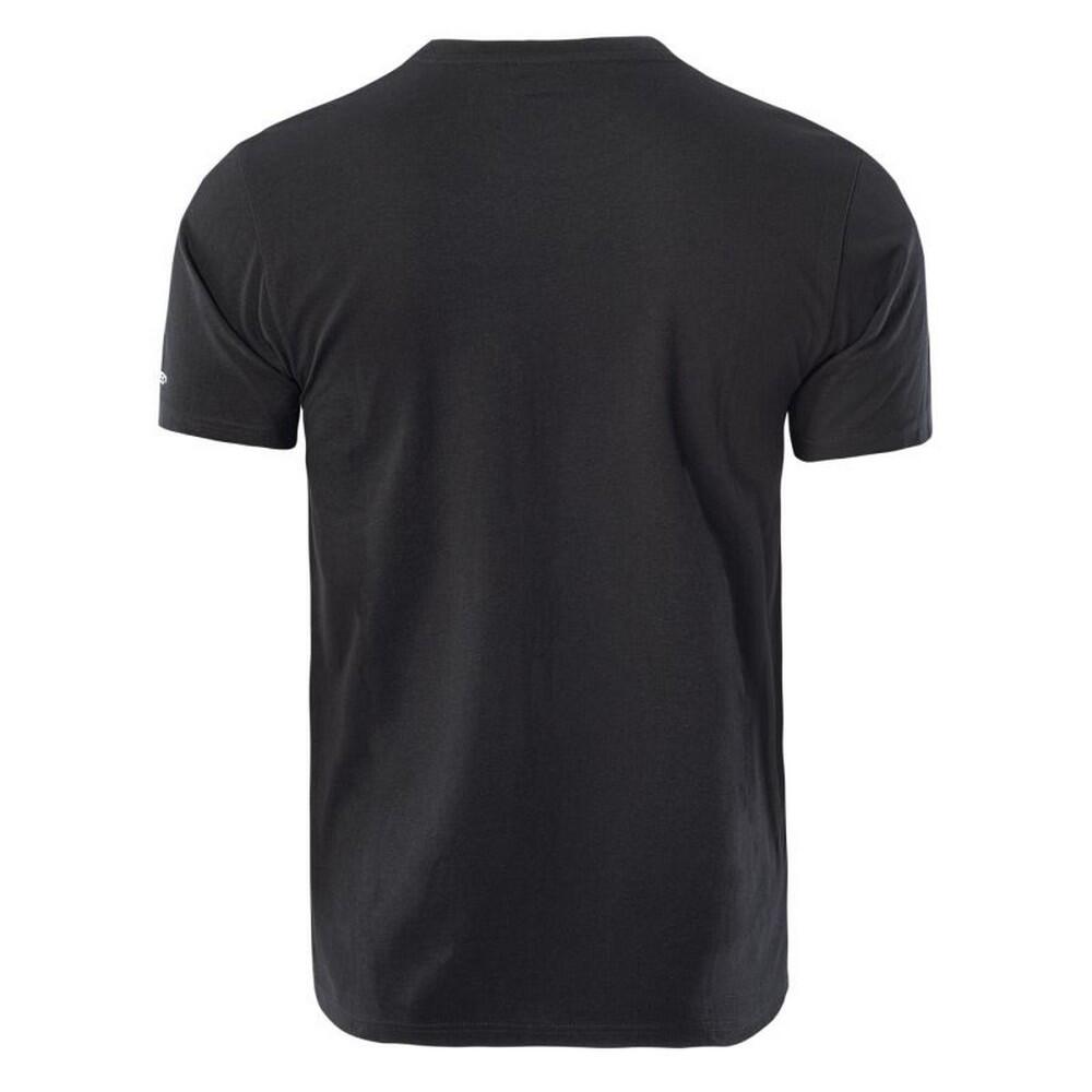 Maglietta Cotone Uomo Hi-Tec Rolic Nero 2/3