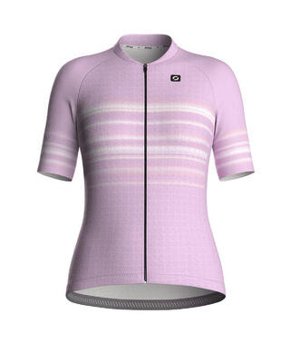 Dames fietsjersey slim fit - nimbus