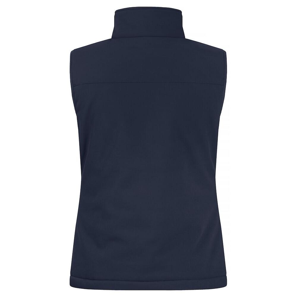 Gilet Pannelli In Softshell Donna Clique Blu Navy Scuro 2/6