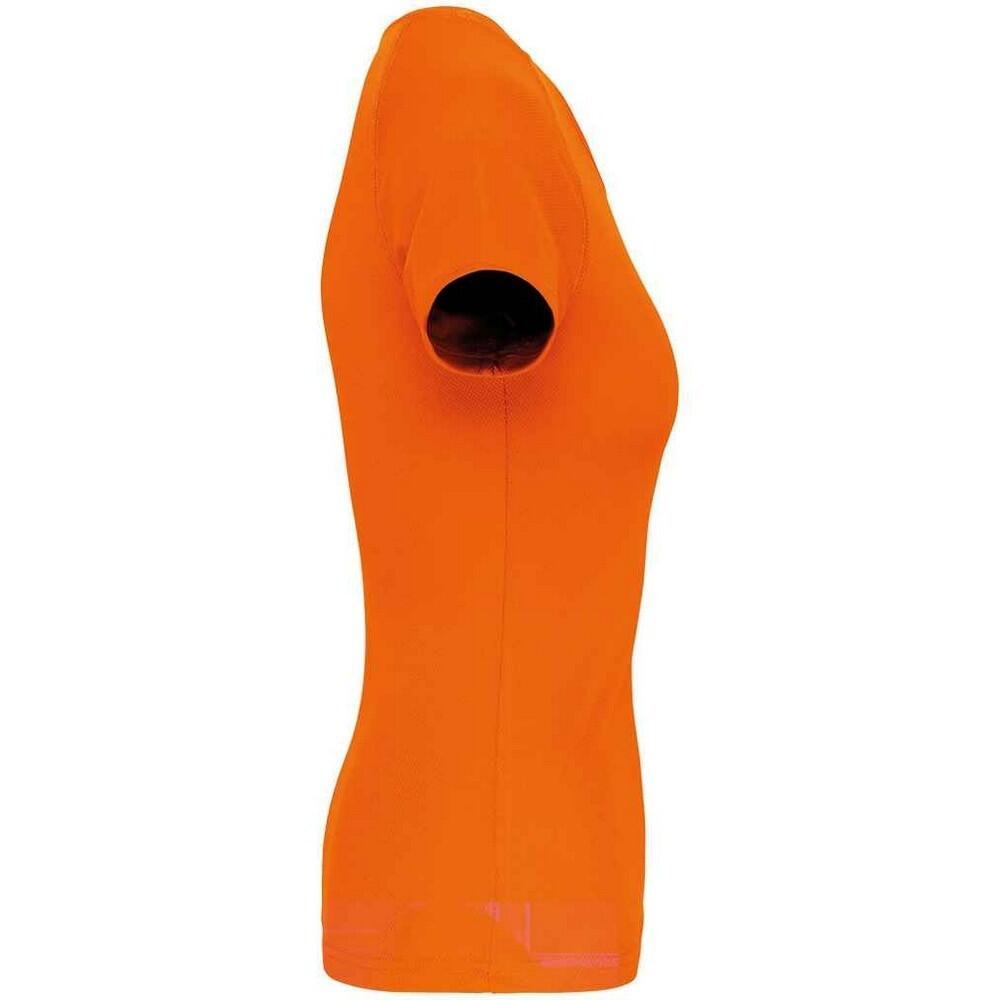 Tshirt Femme (Orange Fluo) 3/3