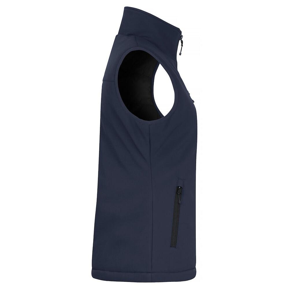 Gilet Pannelli In Softshell Donna Clique Blu Navy Scuro 4/6