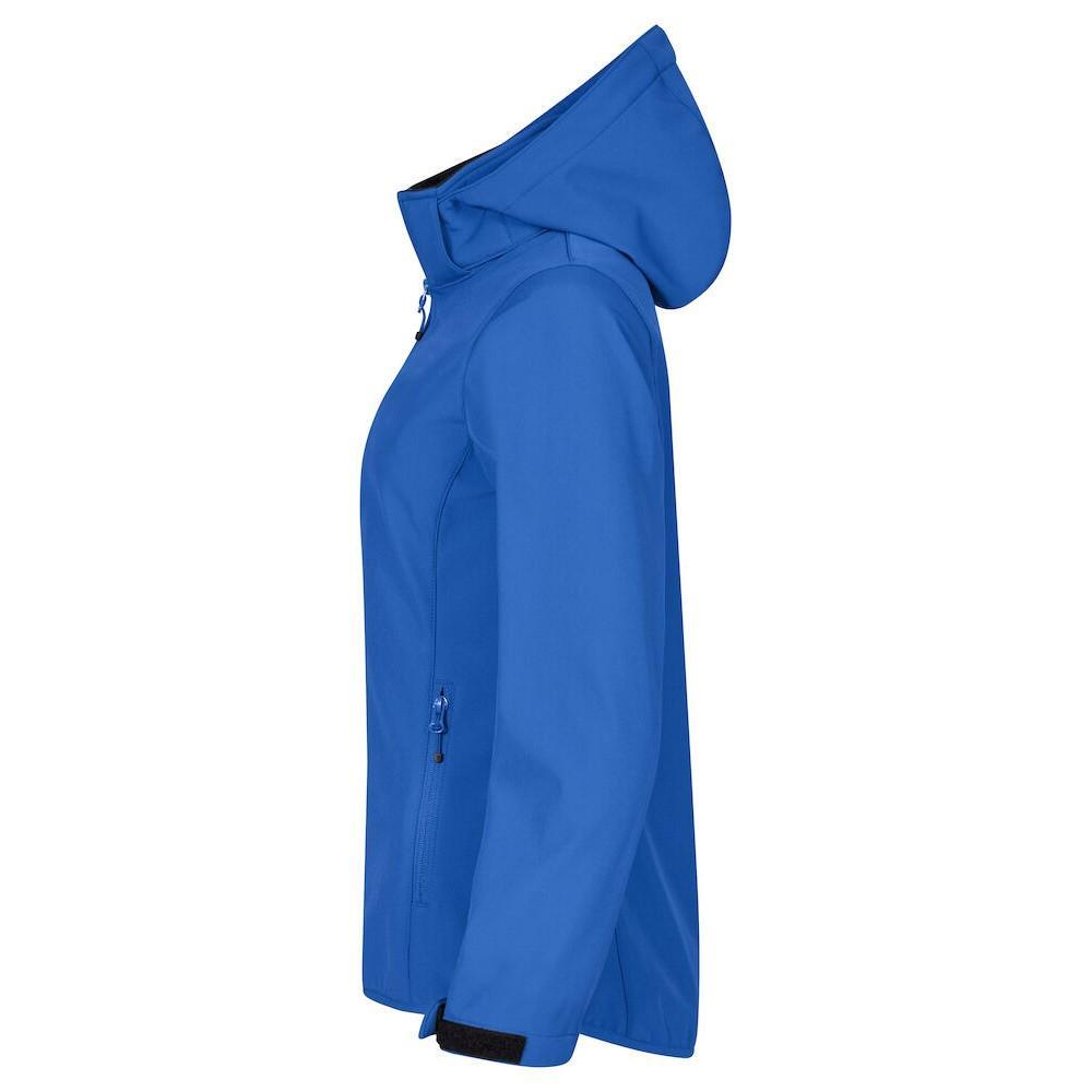 Giacca Soft Shell Donna Clique Classic Blu Reale 4/4