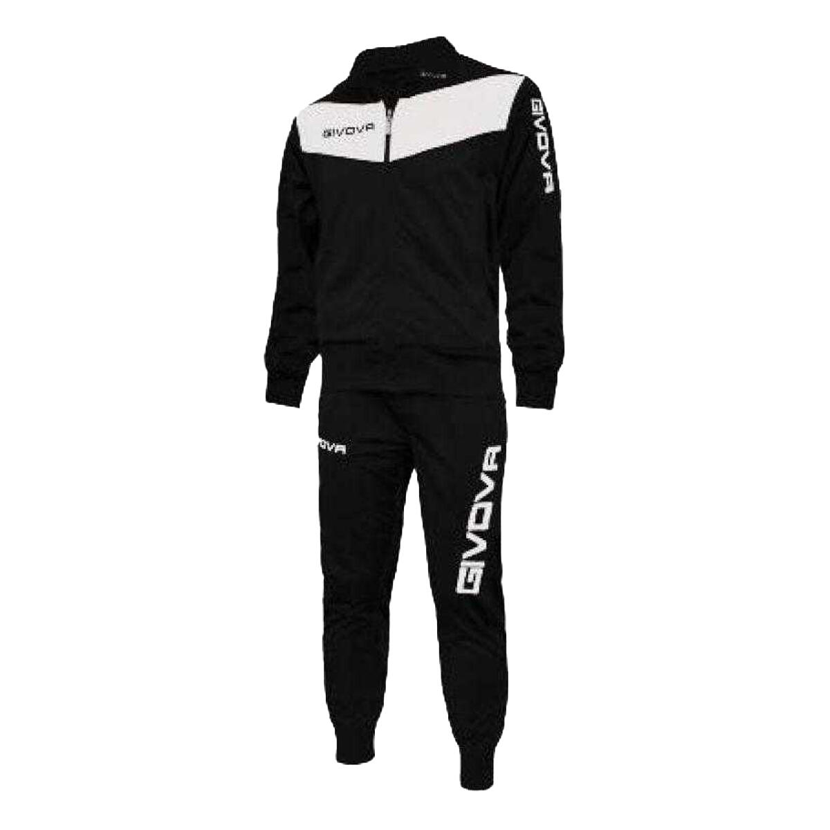 Mens Tuta Visa Tracksuit (Black) 2/5