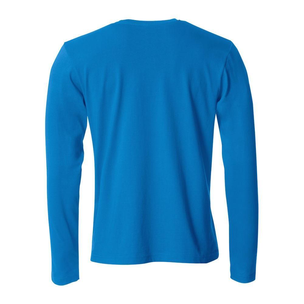 Mens Basic LongSleeved TShirt (Royal Blue) 2/4
