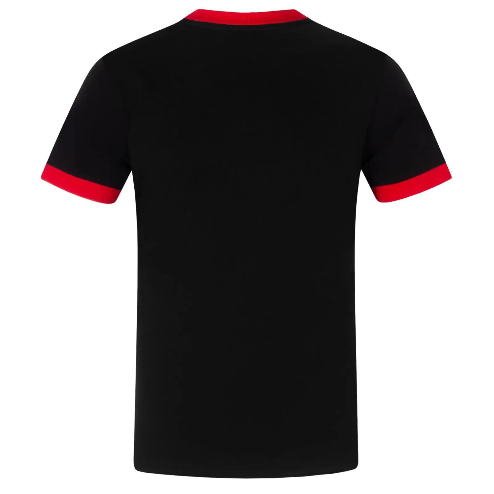 Tshirt Motif/style Emblème MANCHESTER Homme (Noir) 3/6