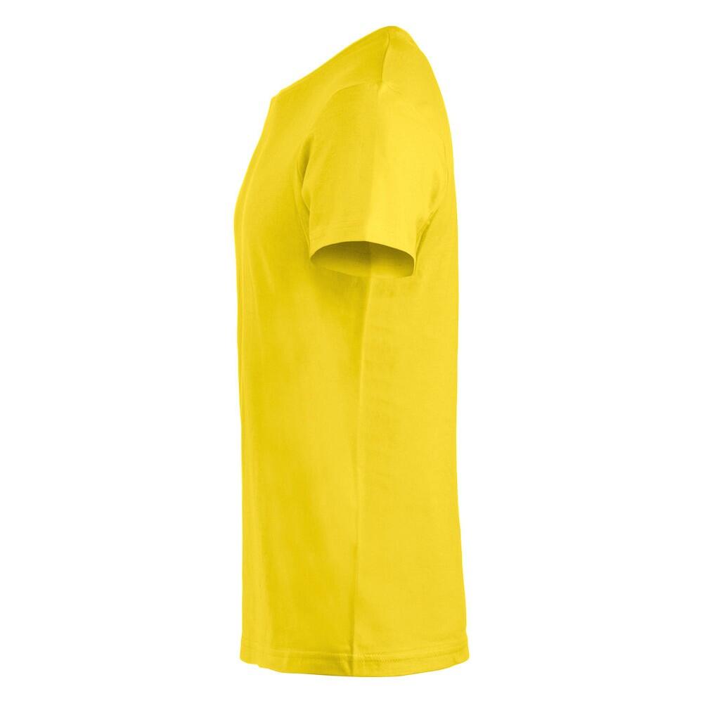Maglietta Uomo Clique Basic Limone 3/4