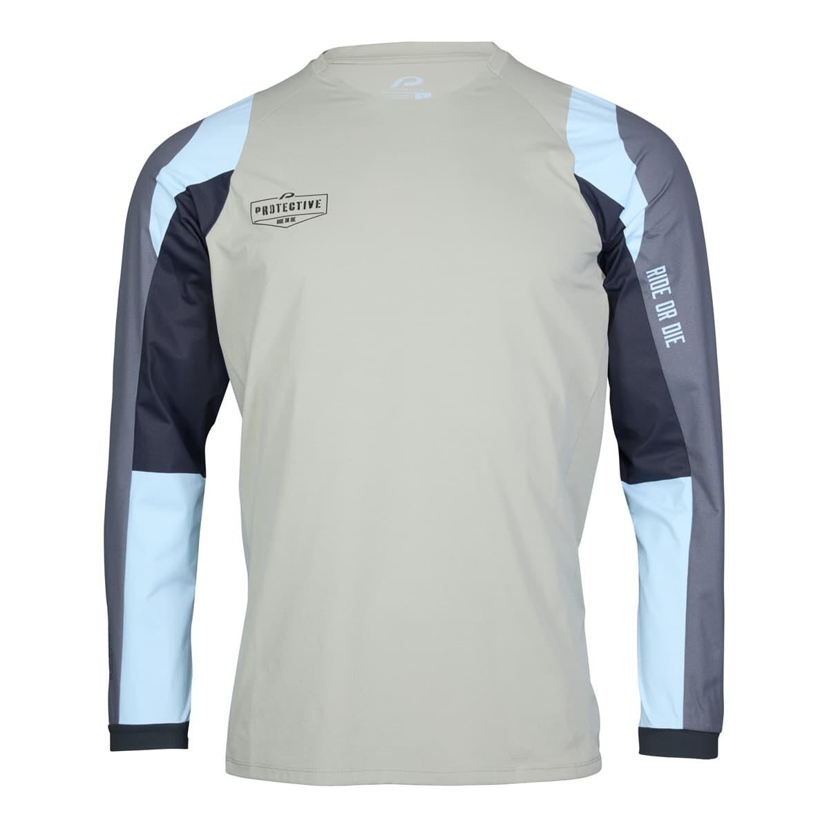 Chemise à manches longues pour homme P-Gambler - Bike&Active vert olive clair 2/7
