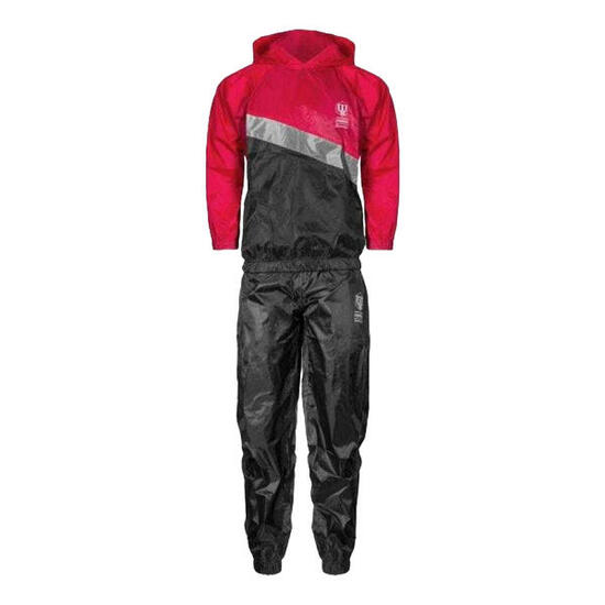 Ensemble De Survêtement Sauna Homme (Noir / Rouge)