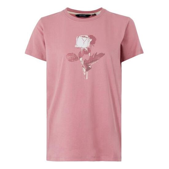 Camiseta Filandra VX Diseño Rosa para Mujer Rosa Dusty