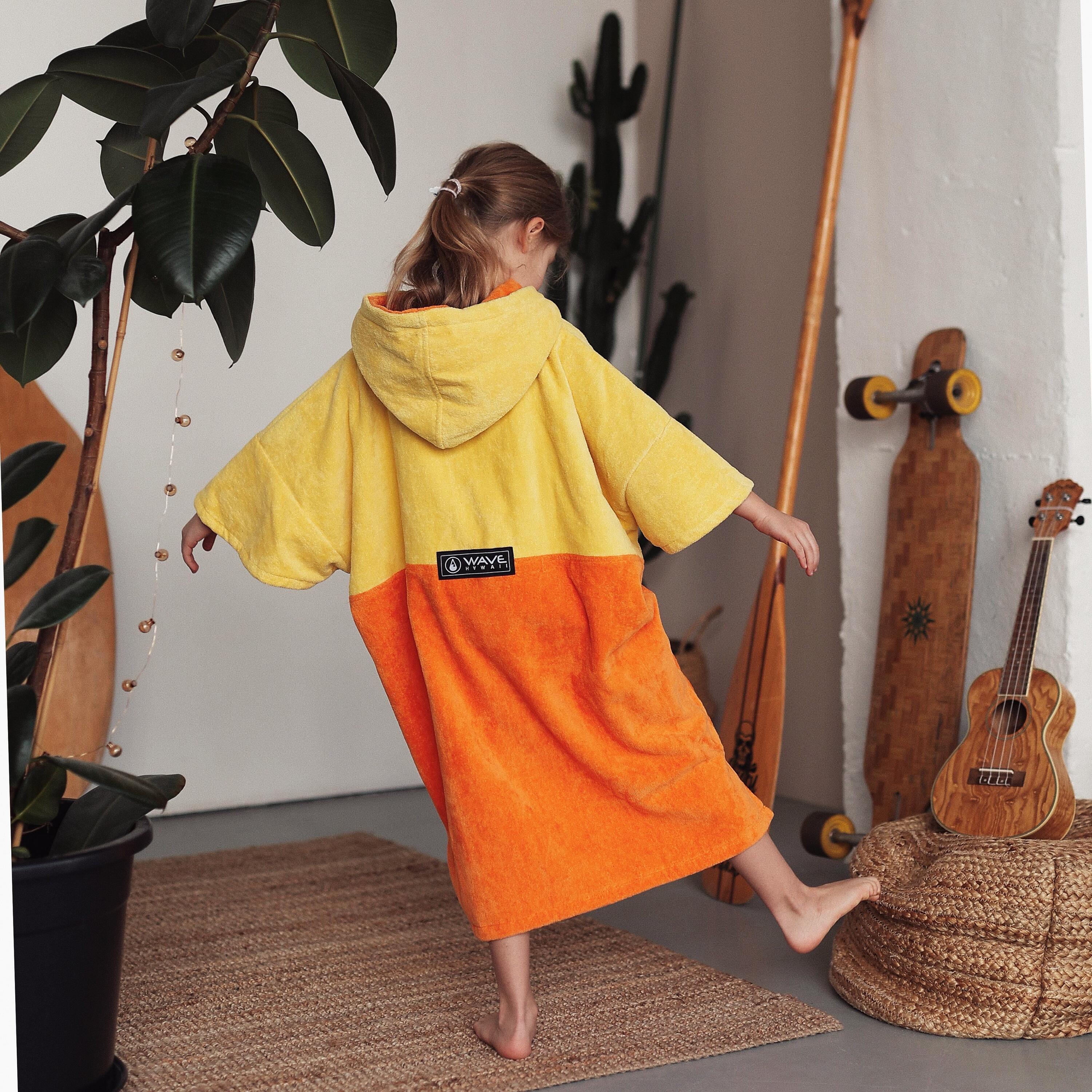 Poncho Wave Hawaii Cotton Velours Poncho Beach XS WH4097 Multicolore 80 x 70 cm 6/7
