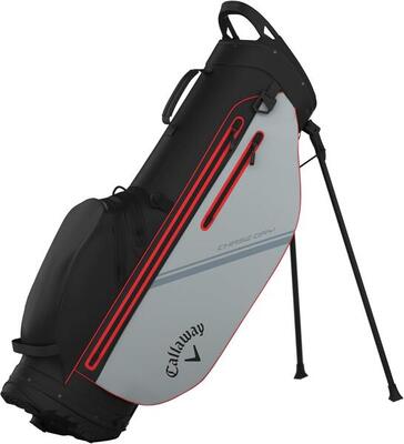 Callaway Chase Dry 2026 Sacca da golf con treppiede viola/argento