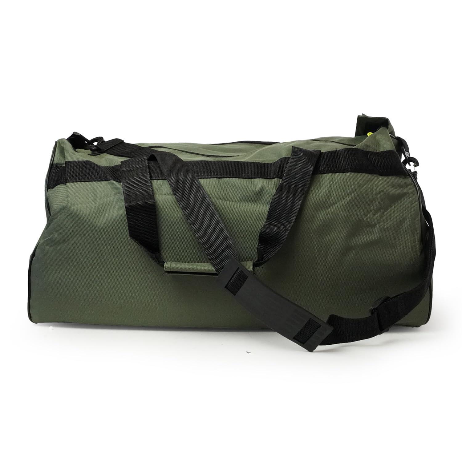 Sac carpe 40L carryall vert 54x29x34cm nylon 600D 7/7