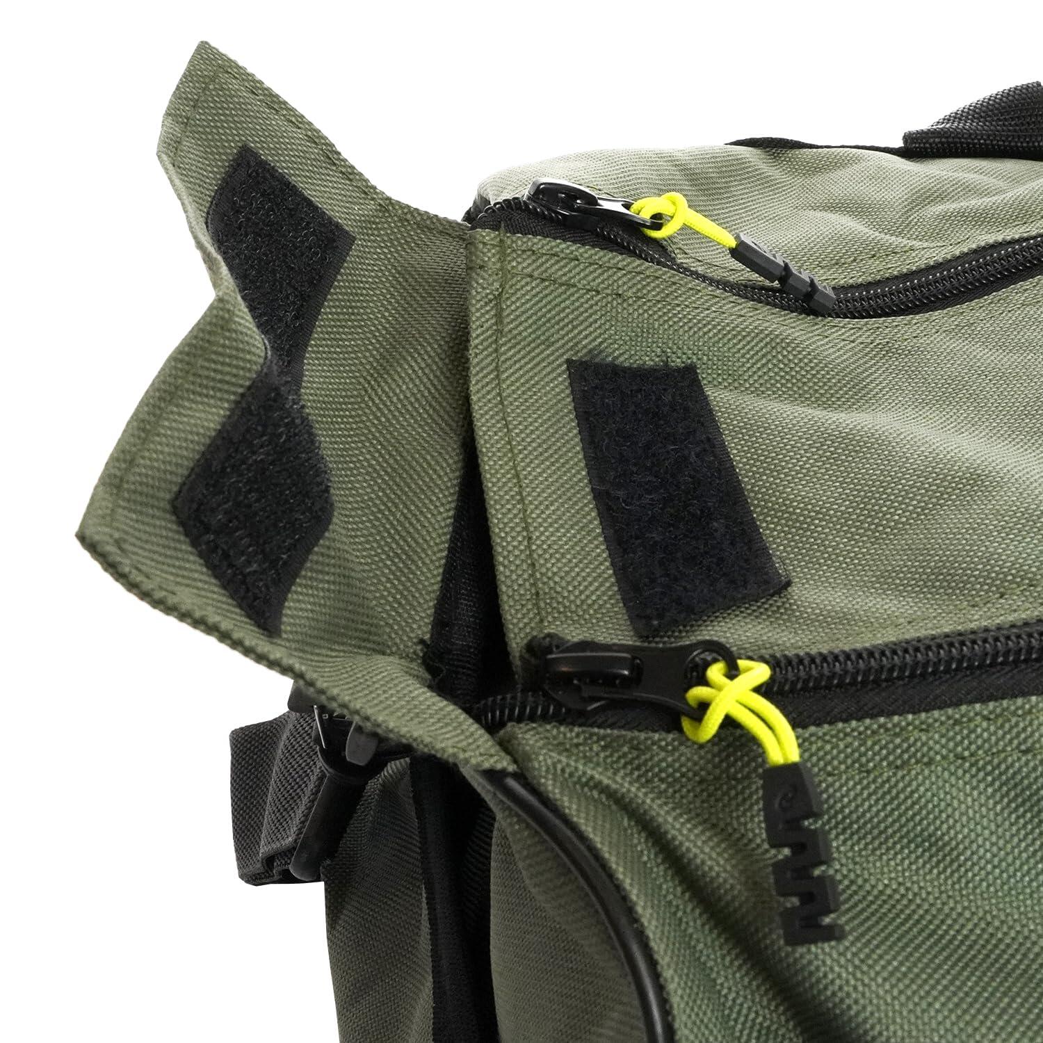 Sac carpe 40L carryall vert 54x29x34cm nylon 600D 4/7