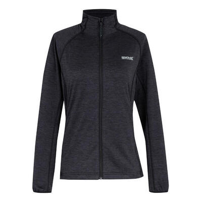 Dames harpten full zip midlayer (sparrengroen)