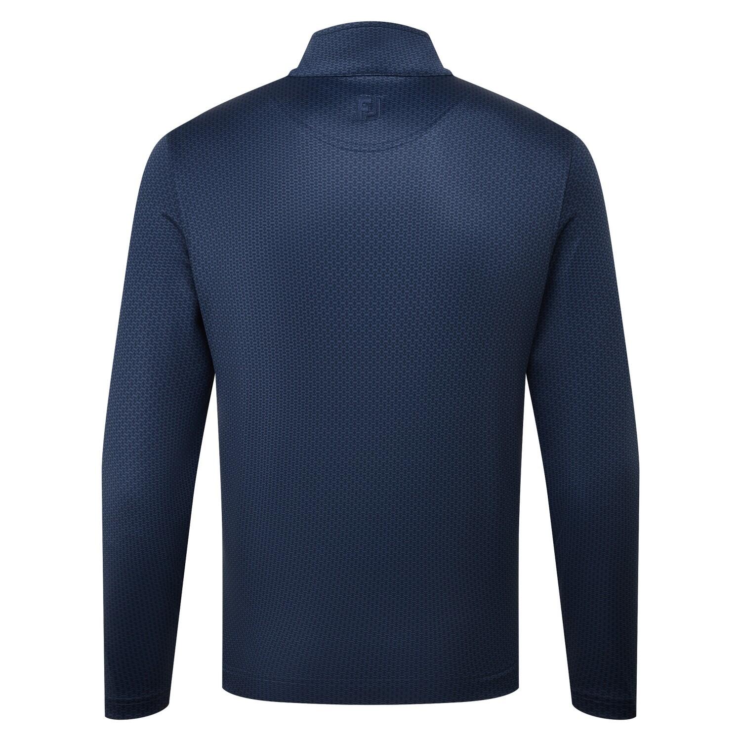 Jersey Golf Footjoy Nautical Flag Tonal Chill-Out Hombre Azul Marino 2/2