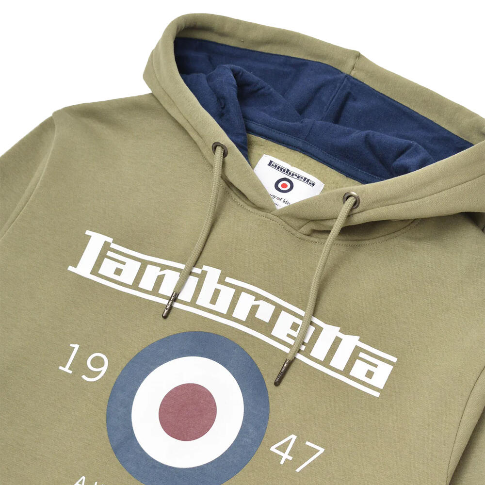 "AW24" Kapuzenpullover für Herren Khakigrün 3/3
