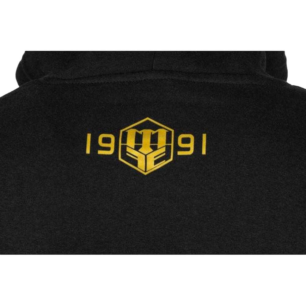 Heren Basis Hoodie (Zwart) 4/4