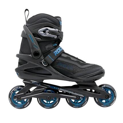 Icon X 80 - Patines en línea - Adultos - Negro - Azul