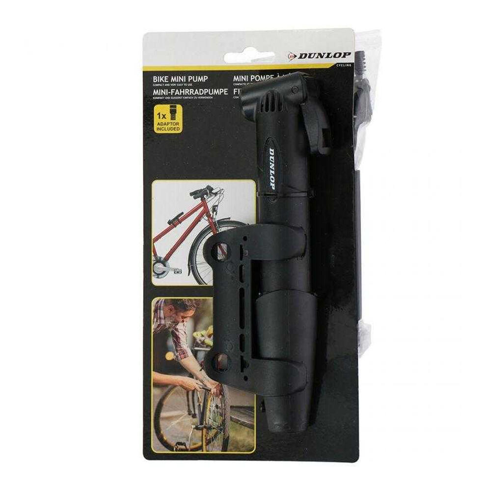 Fahrradpumpe, Mini Damen und Herren Schwarz 2/2