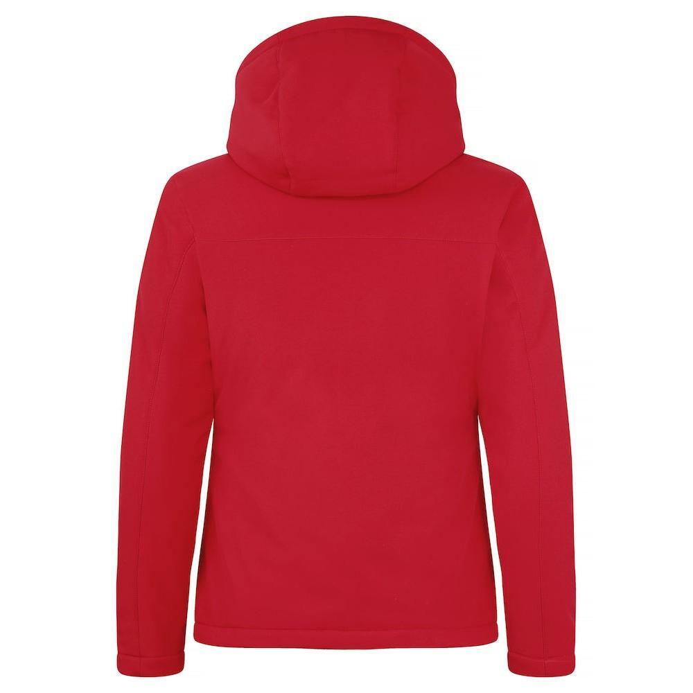 Giacca Soft Shell Imbottita Donna Clique Rosso 2/6