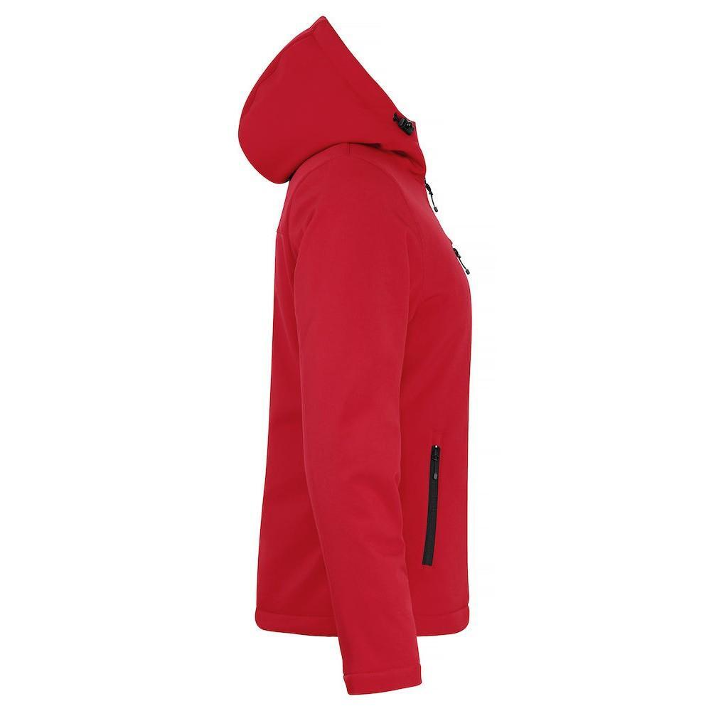 Giacca Soft Shell Imbottita Donna Clique Rosso 4/6