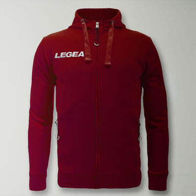 Jongens hardloop sweatshirt sarajevo junior full zip geel