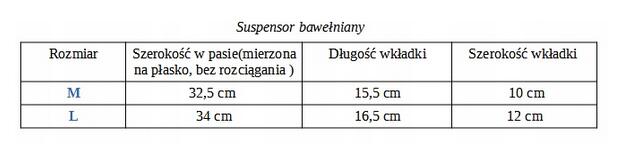Suspensor męski - bawełna Evolution XL czarny 5/5