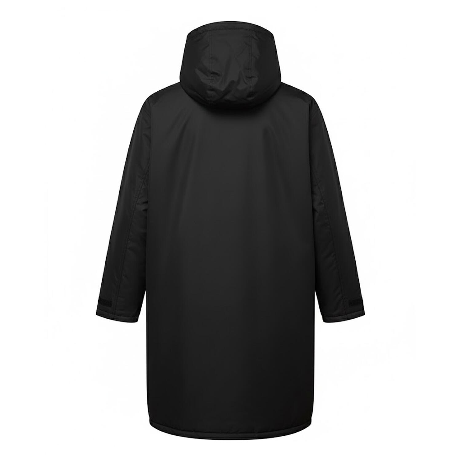 Unisex Adult Waterproof Changing Robe (Black/Cool) 2/2