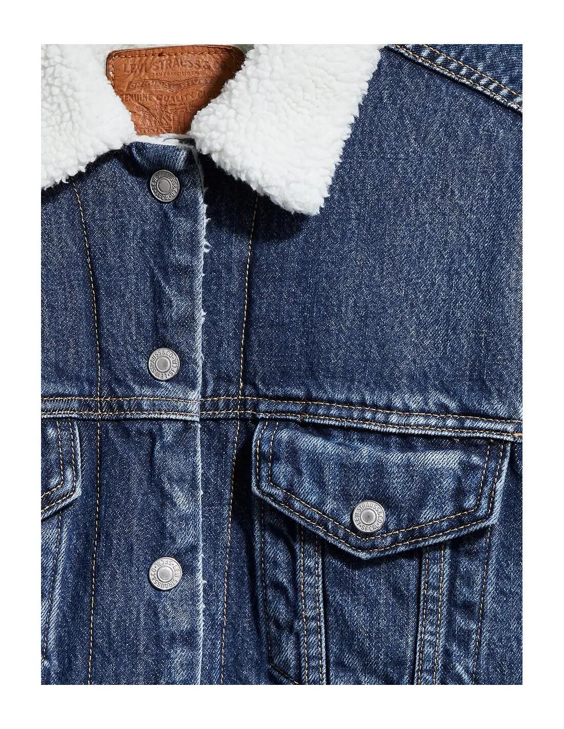 LEVI'S Ex Bf Sherpa - Chaqueta 4/5