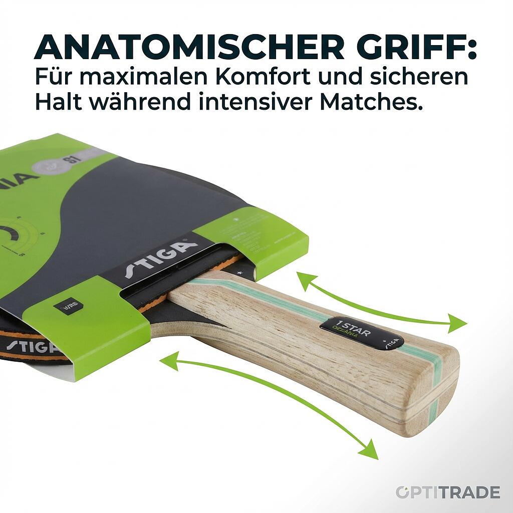 Stiga Tischtennis Schläger Oceania 1 3/7