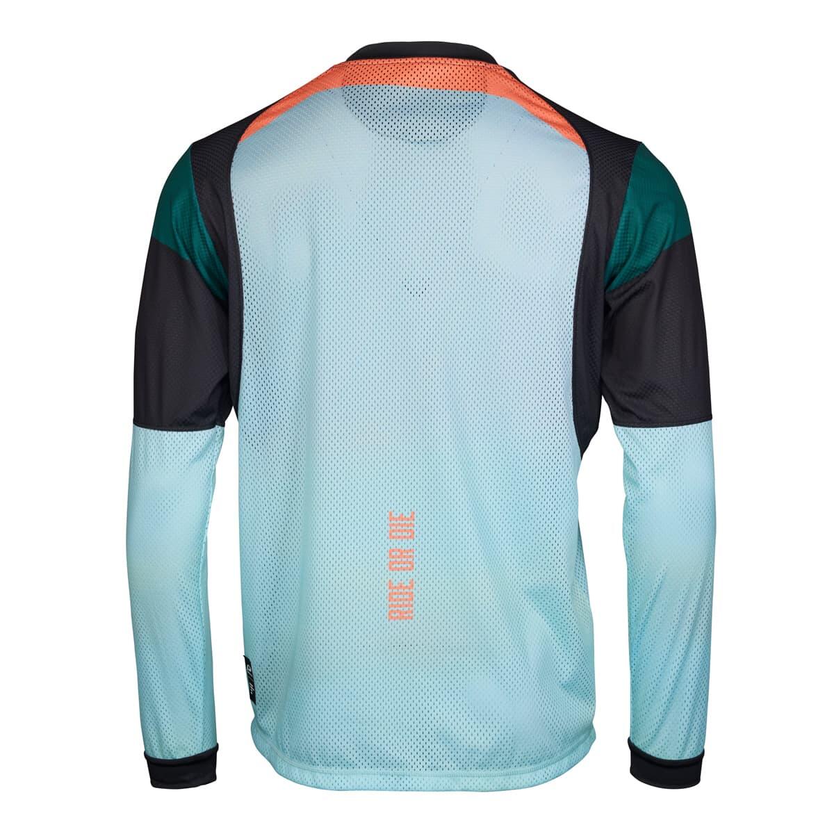Camicia a maniche lunghe da uomo P-Neon Moon - Bike&Active - azzurra 3/7