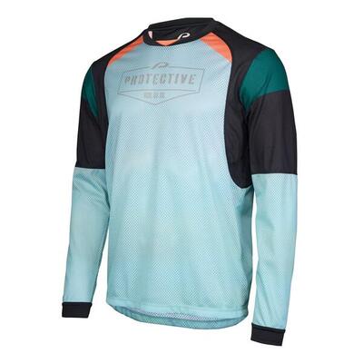 Herenshirt met lange mouwen p-neon moon - bike&active - antraciet