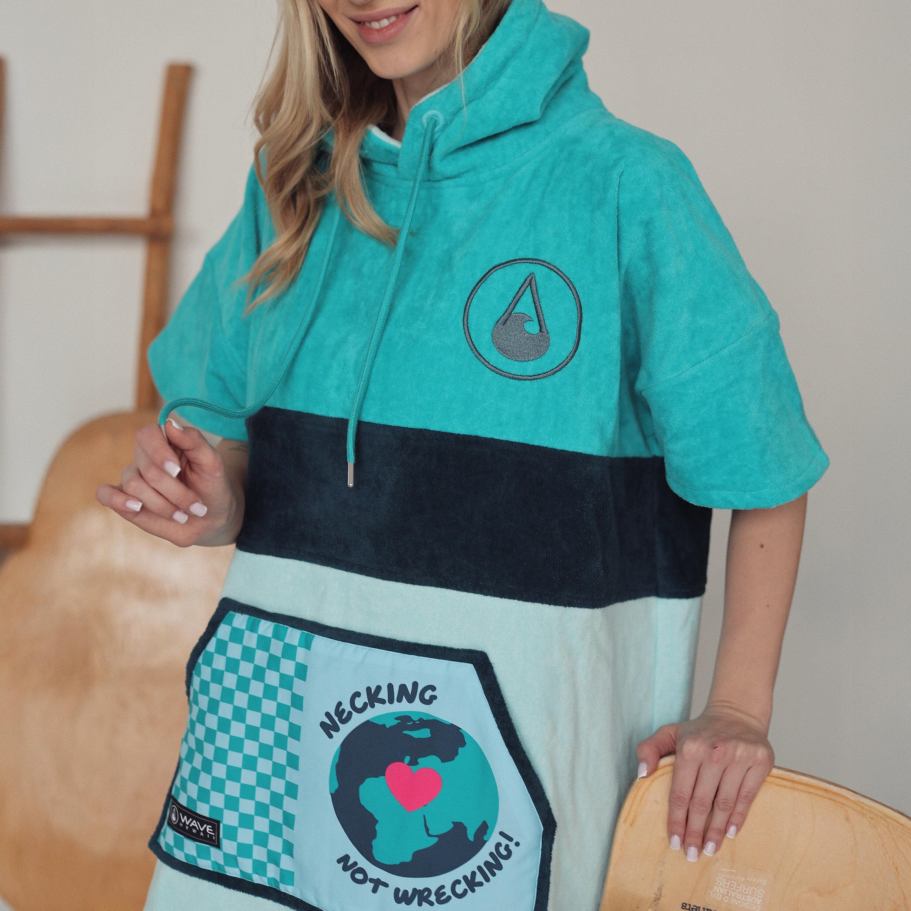 Poncho Wave Hawaii Cotton Velours Poncho Cotillo XL WH4101 Multikleur 110 x 80 c 6/7