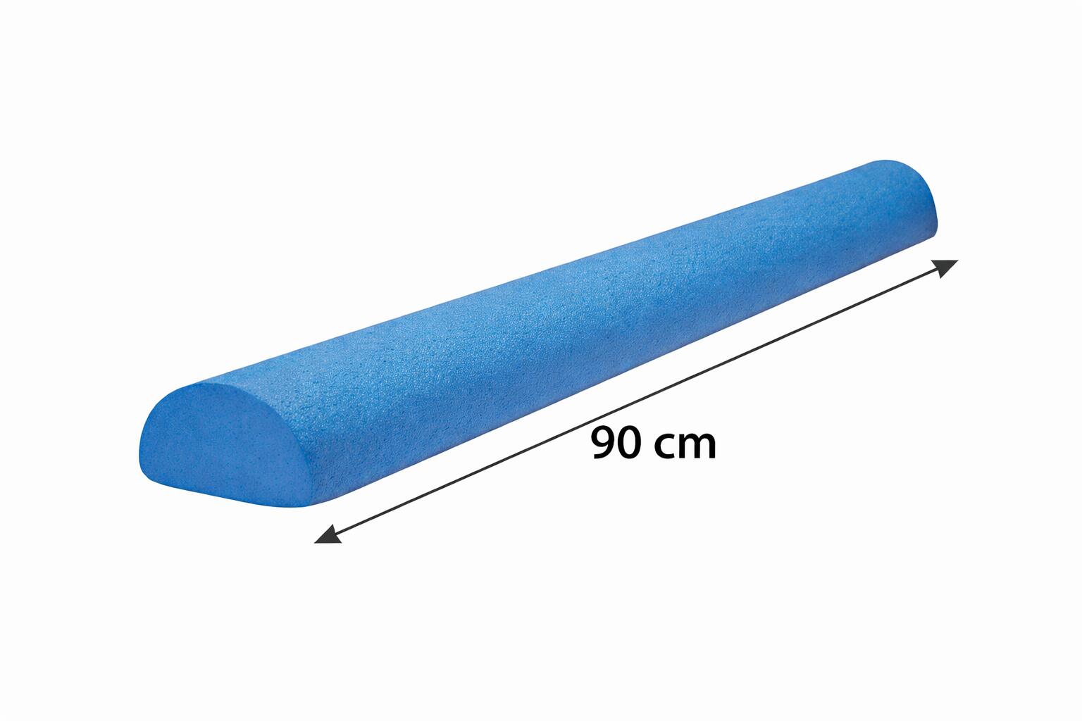 Rulo Medio Cilindro Foam Largo 90 cm de largo Pilates Azul 2/3