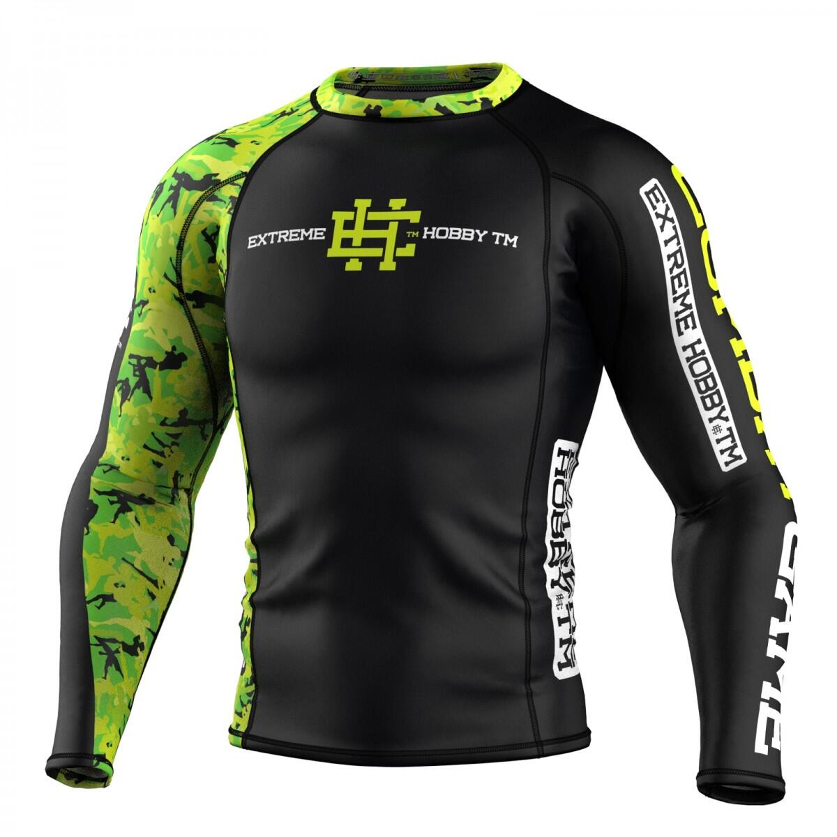 Rashguard a maniche lunghe da uomo MMA EXTREME HOBBY NEO WARRIOR