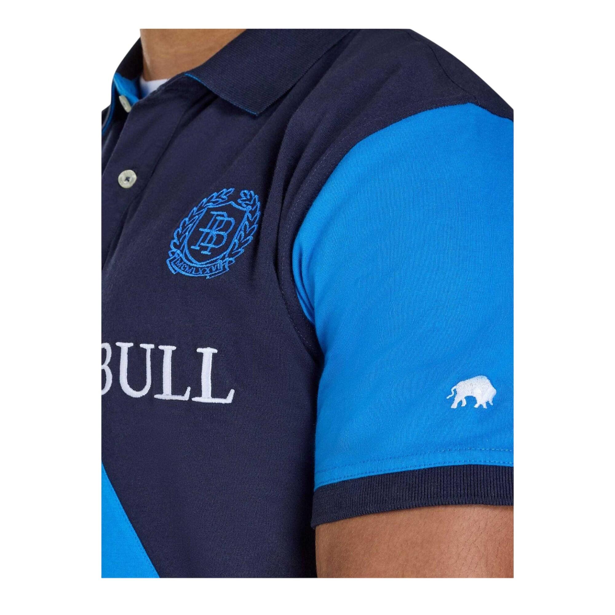 Poloshirt für , Jersey Herren Marine 3/4