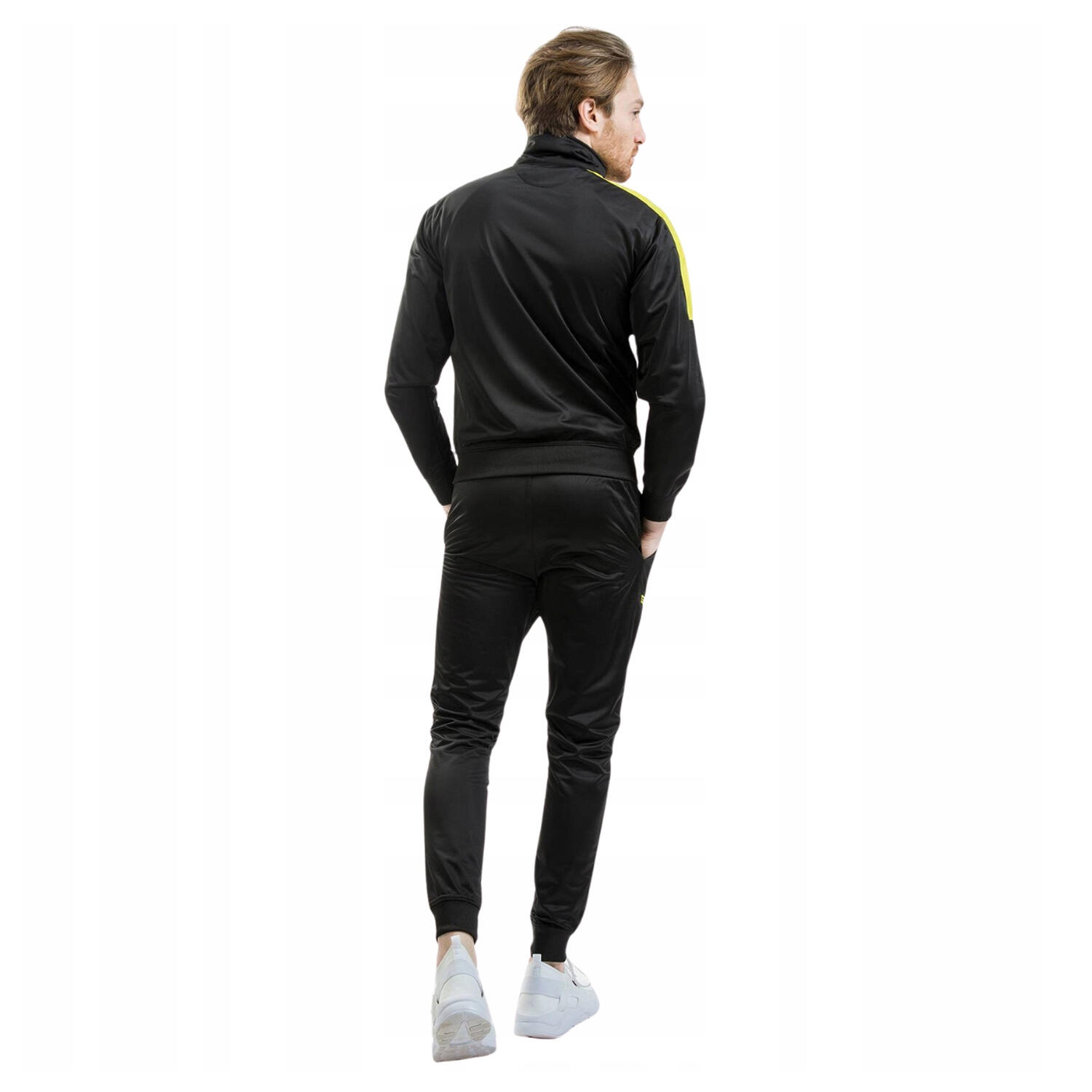 Ensemble De Survêtement TUTA REVOLUTION Homme (Noir / Jaune) 2/4