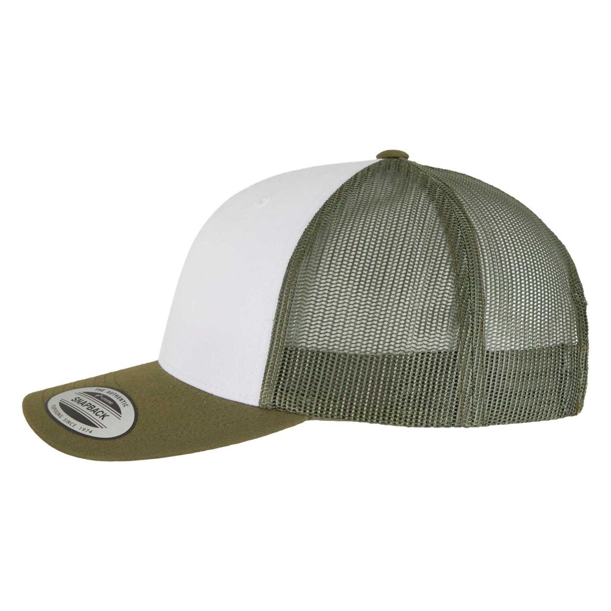 Trucker Cap für HerrenDamen Unisex, Blockfarben Damen und Herren 3/4