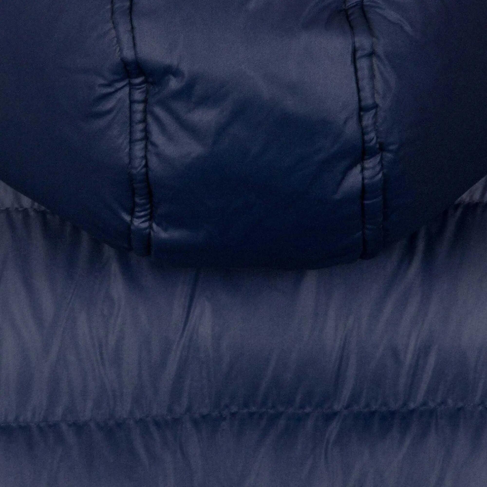 Boys Crest Quilted Jacket (Navy Blue) 3/6