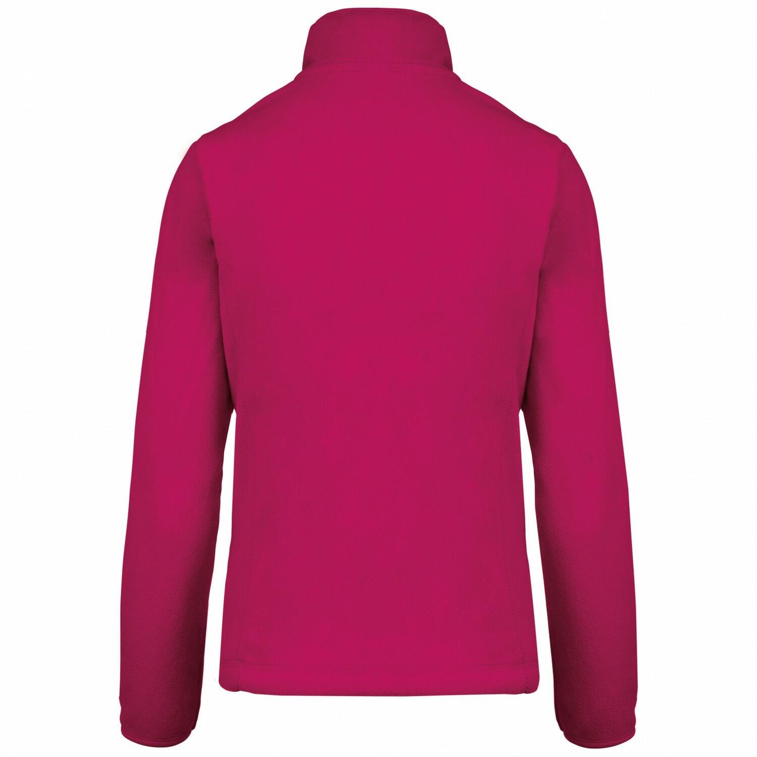 Womens/Ladies Maureen Microfleece Jacket (Fuchsia) 2/3