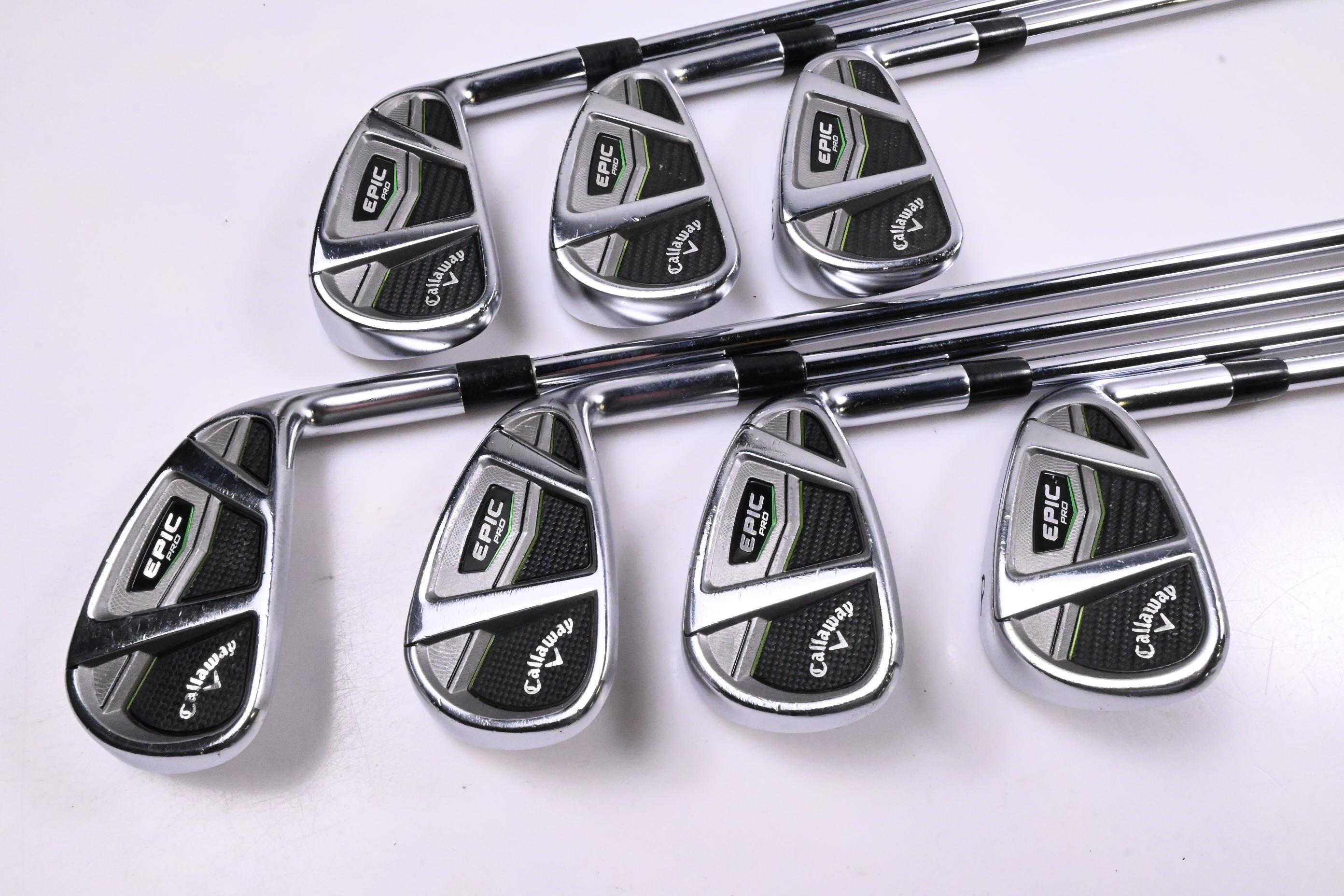 Callaway Epic Pro Irons / 4-PW / Stiff Flex Project X LZ 105