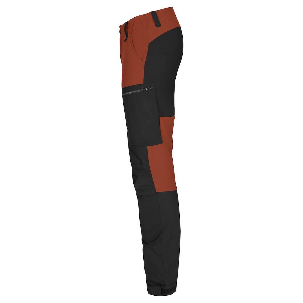 "Kenai" CargoHose für Herren Orange/Schwarz 3/4