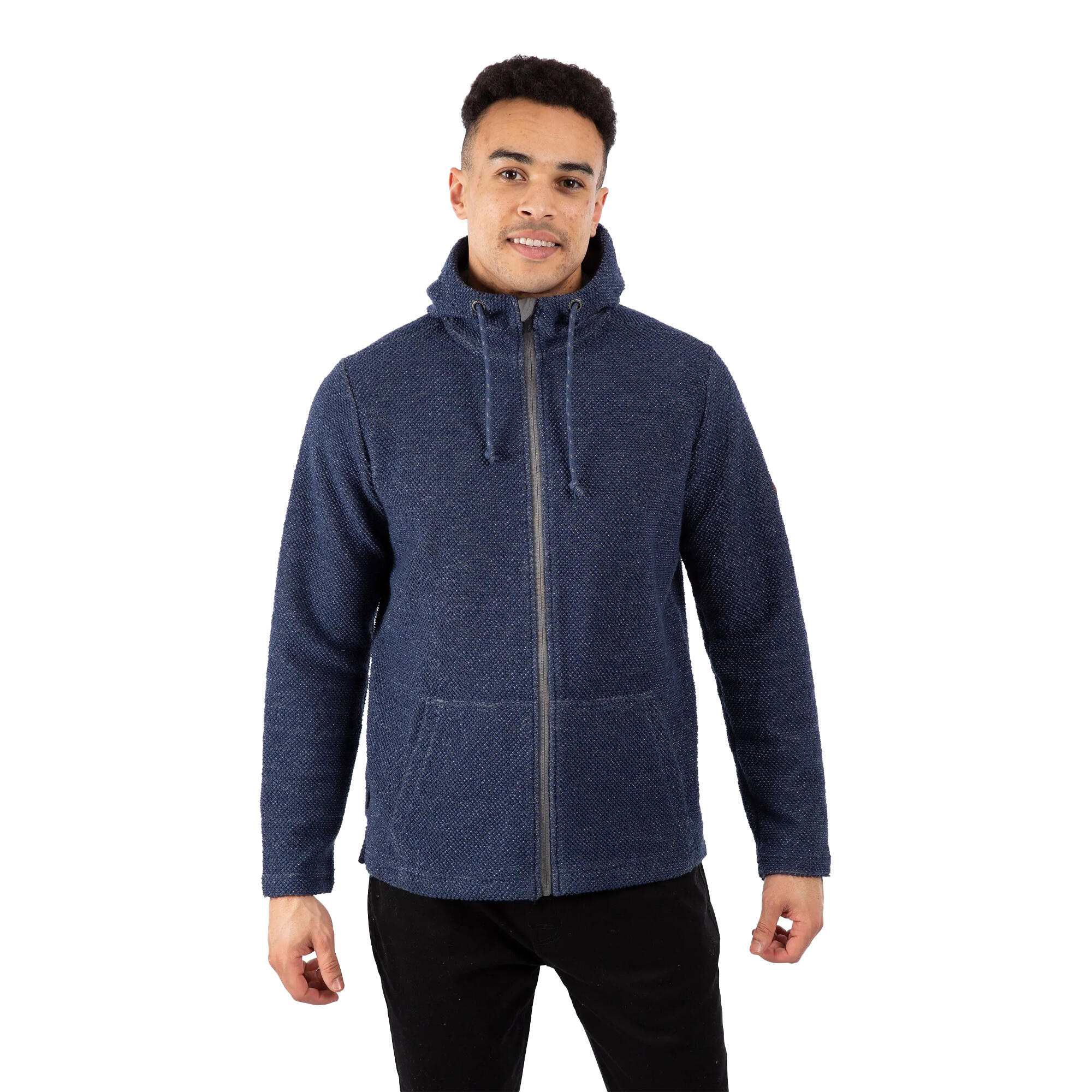 Camicia Uomo Trespass Abbeydorney Blu Navy 3/5